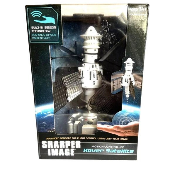 Sharper Image Motion Control Hover Satellite Built-In Sensor Tech Indoor Use 14+ - Picture 13 of 13
